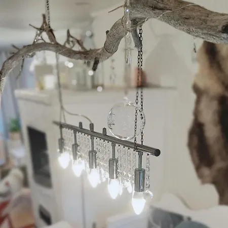 Red Wooden House In * Rovaniemi