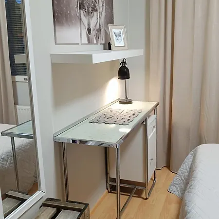 Red Wooden House In * Rovaniemi