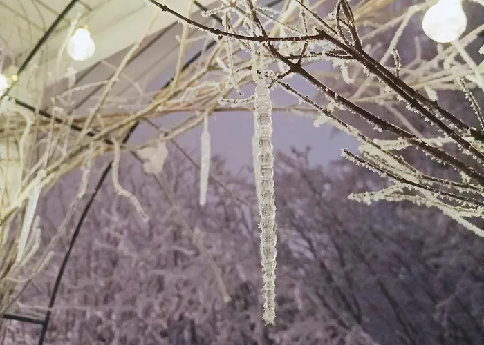 Дом отдыха Red Wooden House In