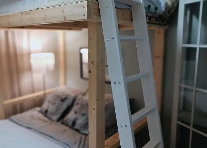 Red Wooden House In * Rovaniemi