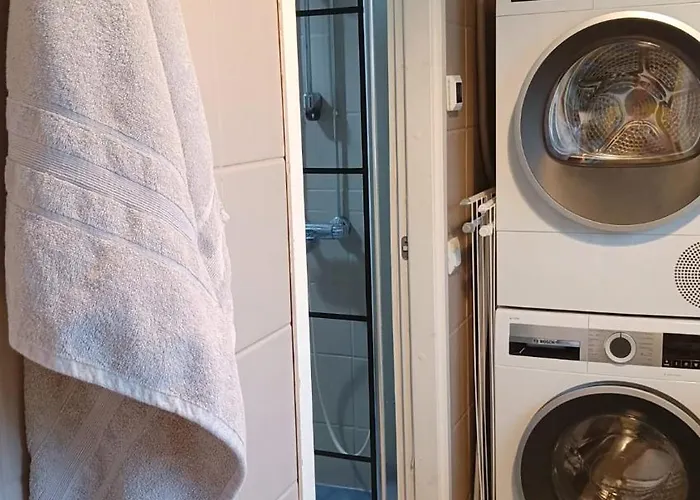 Red Wooden House In * Рованиеми